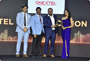 Onextel Communication Bags Excellence in Marketing Strategy Award at ETNow.in Reality Conclave